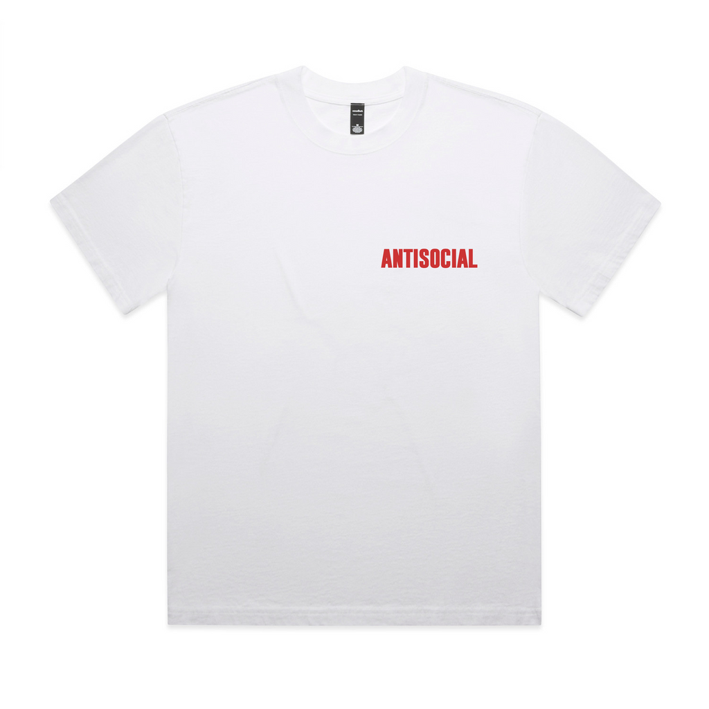 Short sleeve t-shirt white / red