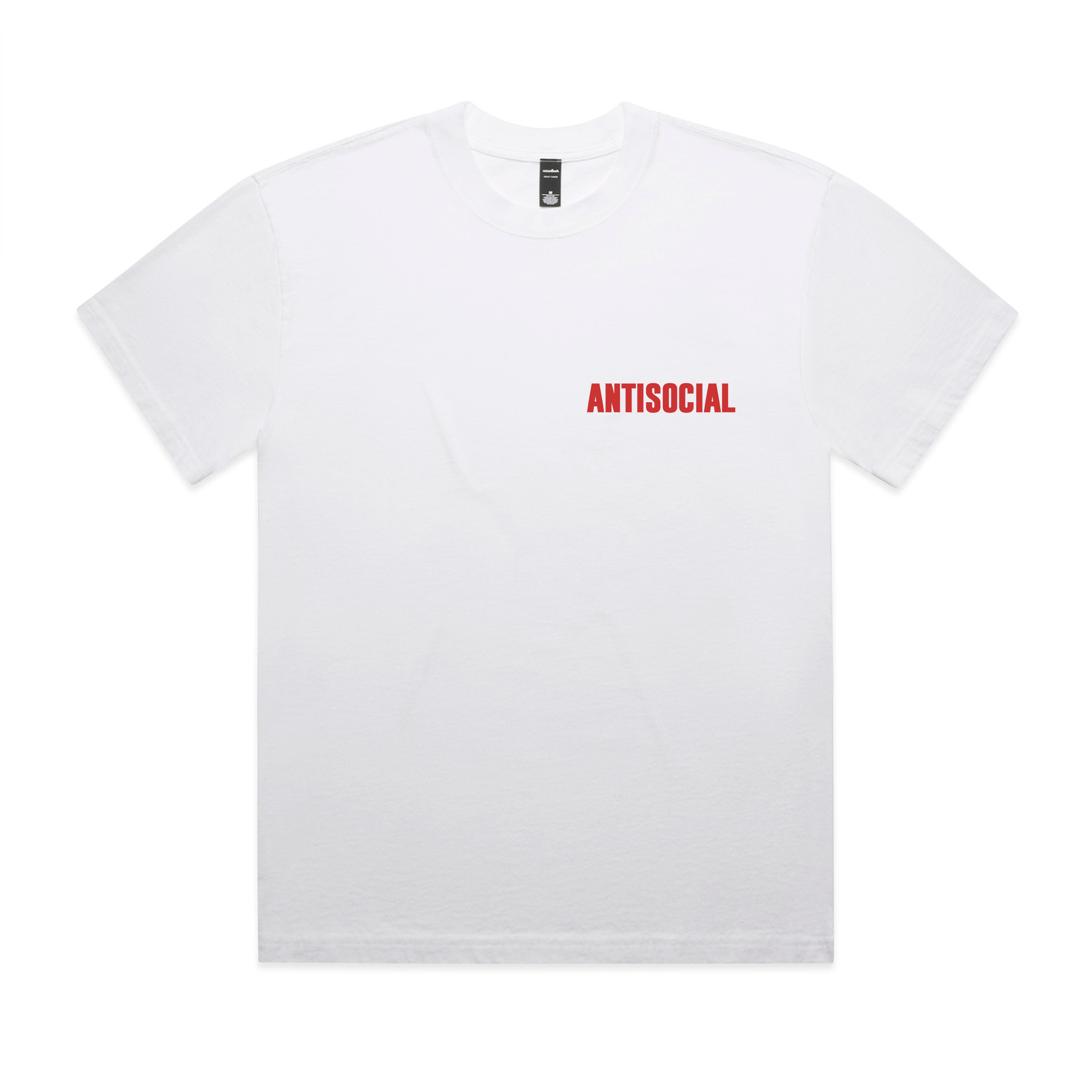 Short sleeve t-shirt white / red